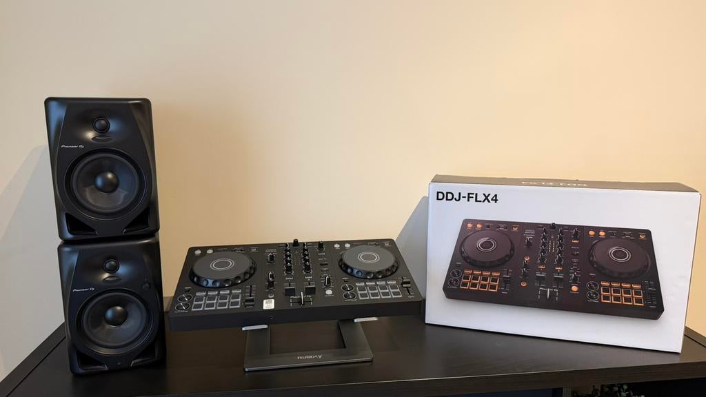 Pack DJ complet DDJ-FLX4 + DM-50D + Sennheiser HD 25, Enlèvement, Neuf, Pioneer