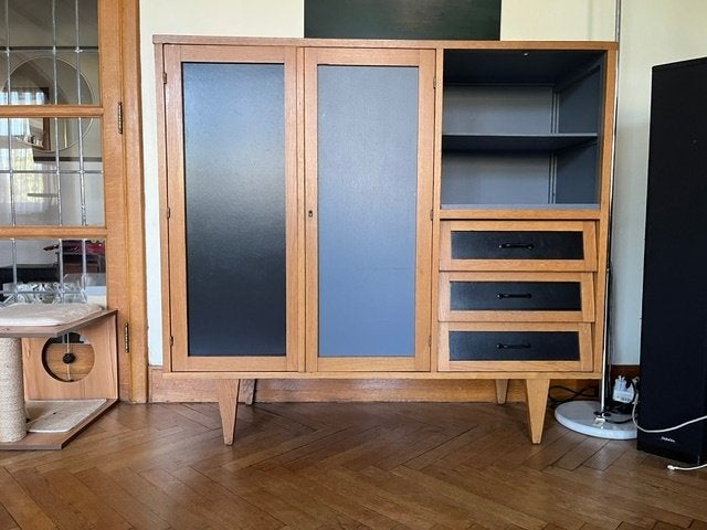 Prachtige Vintage Kleerkast (voor kinderen), 100 tot 150 cm, 100 tot 150 cm, 25 tot 50 cm, Ophalen