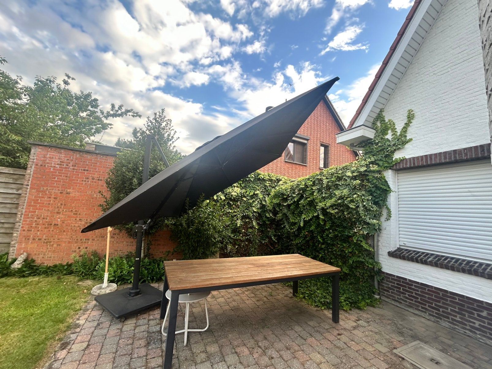 Tuintafel, Enlèvement, Comme neuf, Bois