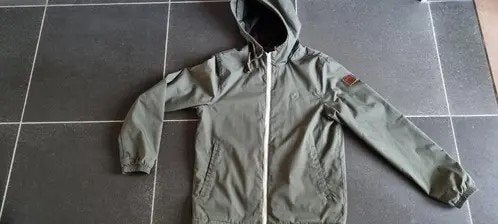 Groene jas Element maat XS - Smal, Kleding | Heren, Ophalen of Verzenden, Element, Gedragen, Groen