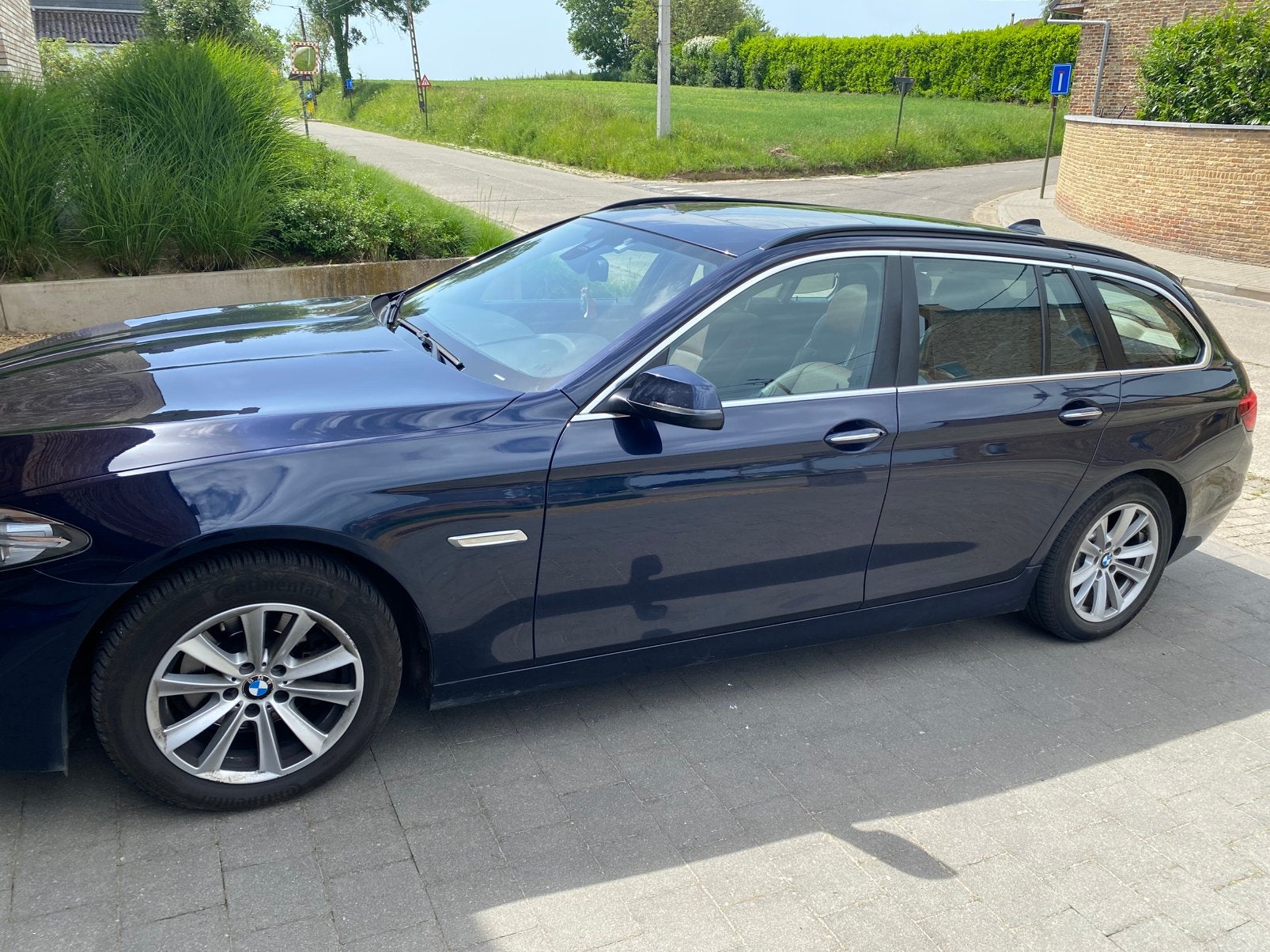 Te koop wegens aankoop nieuwe wagen, Auto's, Automaat, Achterwielaandrijving, Euro 6, Blauw