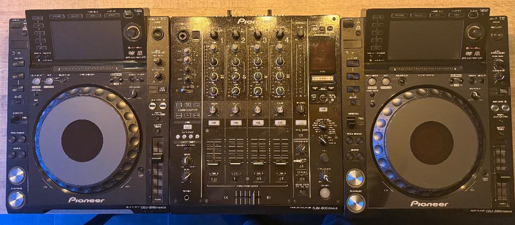 2 x Pioneer CDJ2000NXS + DJM900NXS, Ophalen, Gebruikt, Dj-set, Pioneer