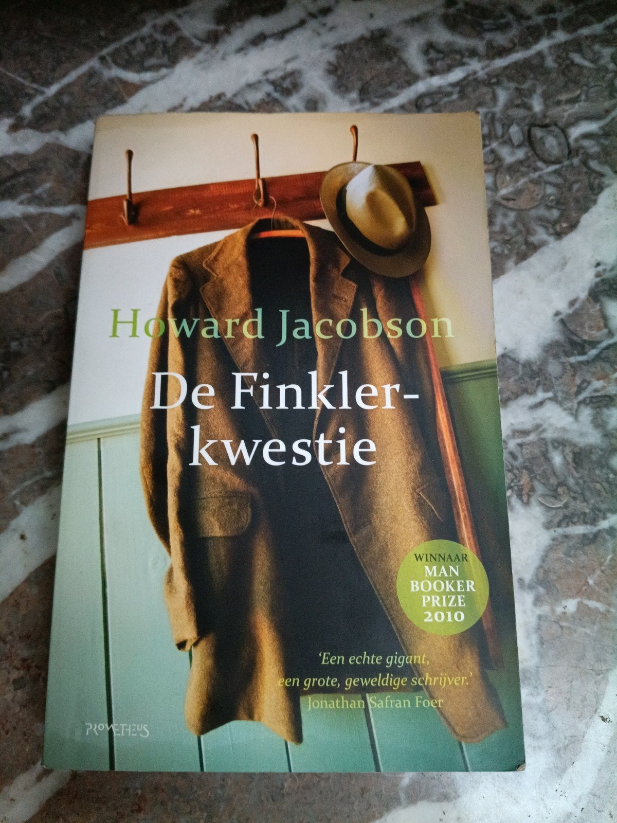 Howard Jacobson - De Finklerkwestie, Ophalen of Verzenden, Zo goed als nieuw, Howard Jacobson