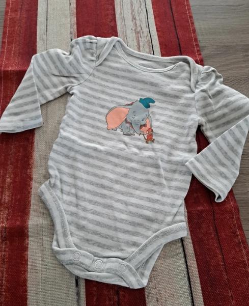 Disney Dumbo romper 68, Disney, Nacht- of Onderkleding, Jongetje of Meisje, Ophalen of Verzenden