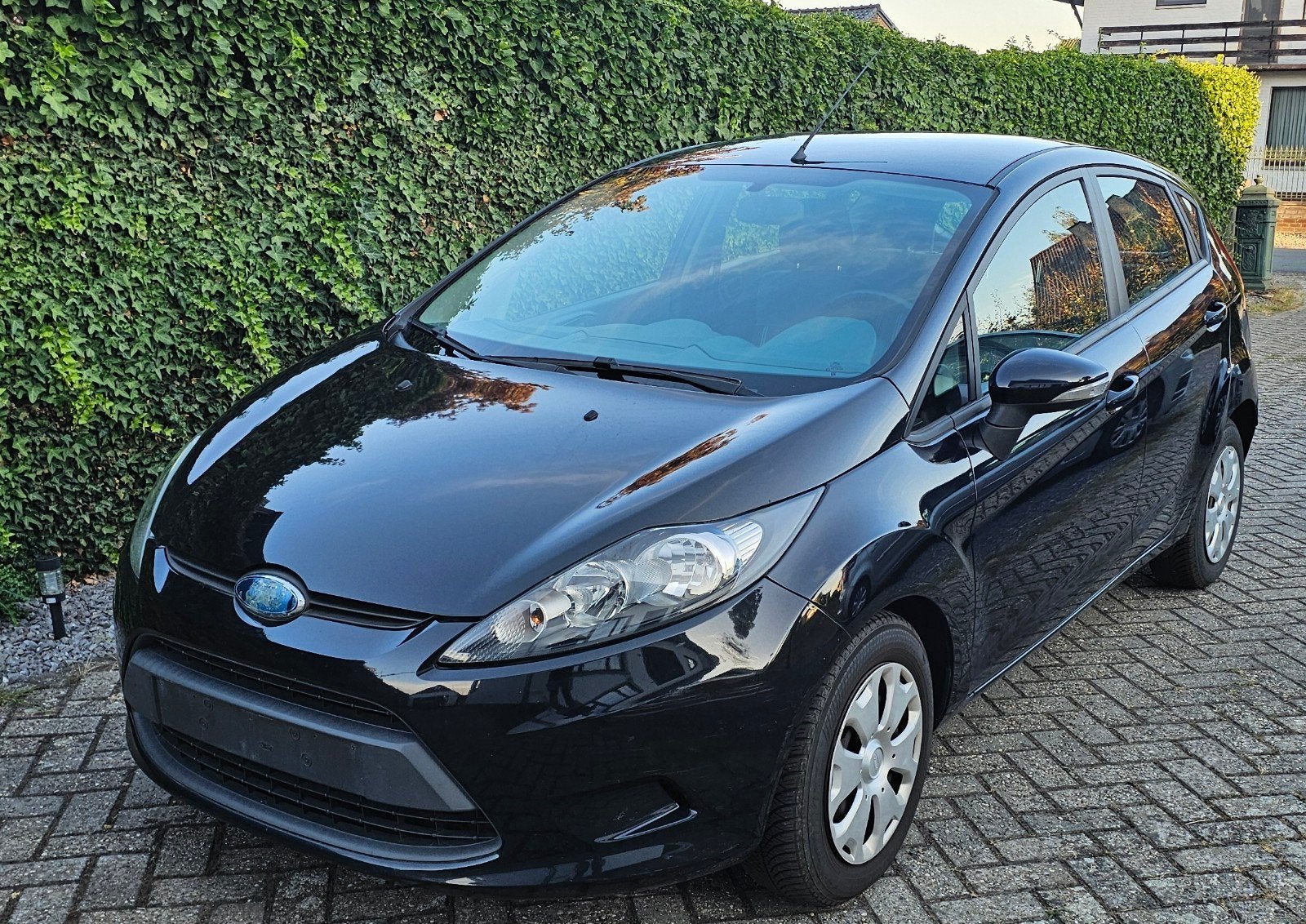Ford Fiesta 1.6tdci, Auto's, Zwart, Bedrijf, Fiësta, Te koop
