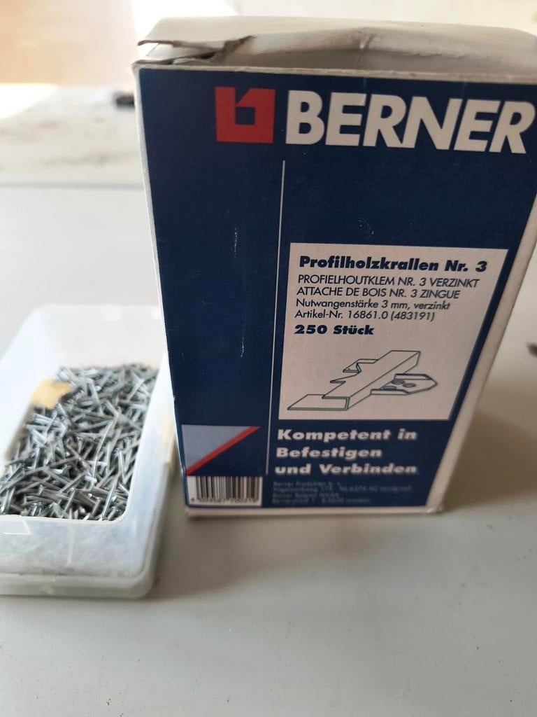 Plafond krammen +70 stuks inclusief nagels, Ophalen of Verzenden, Zo goed als nieuw, Overige typen