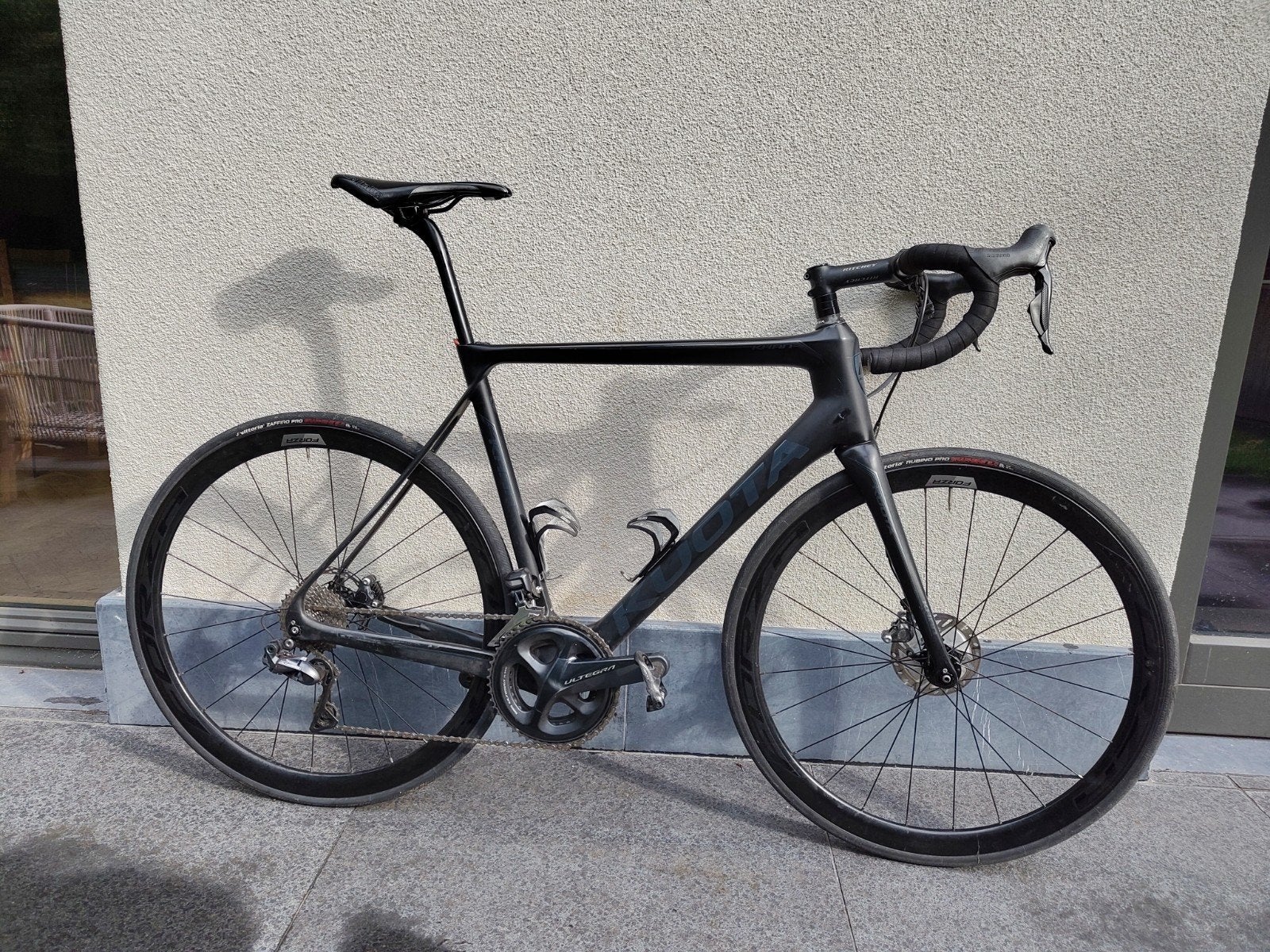 kuota Khan taille 58 ultegra di2 roues carbones, Enlèvement, Carbone