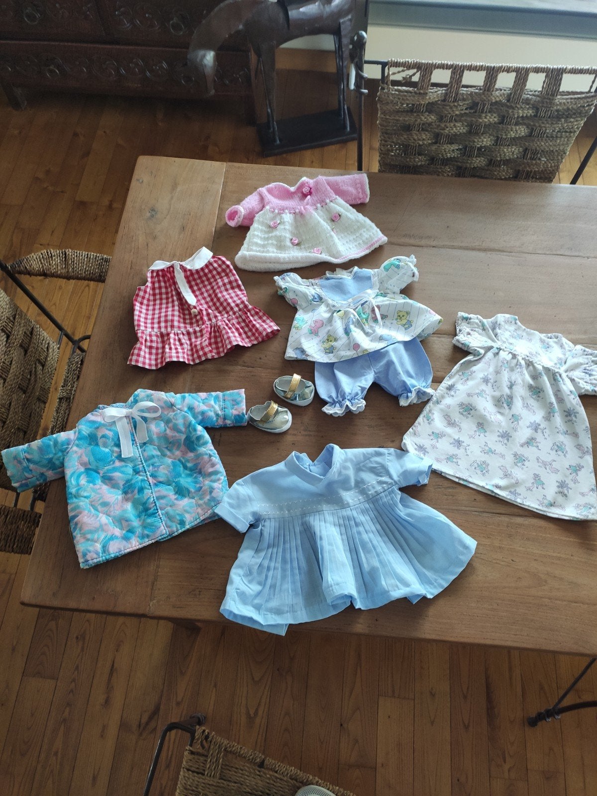 Retro poppenkleedjes, Kinderen en Baby's, Ophalen, Gebruikt, Babypop