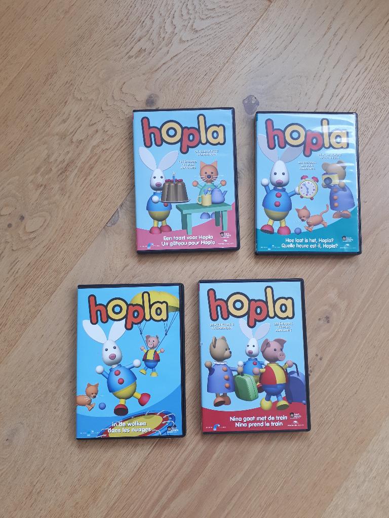 DVD Hopla (pakket), Alle leeftijden, Boxset, Ophalen of Verzenden, Zo goed als nieuw
