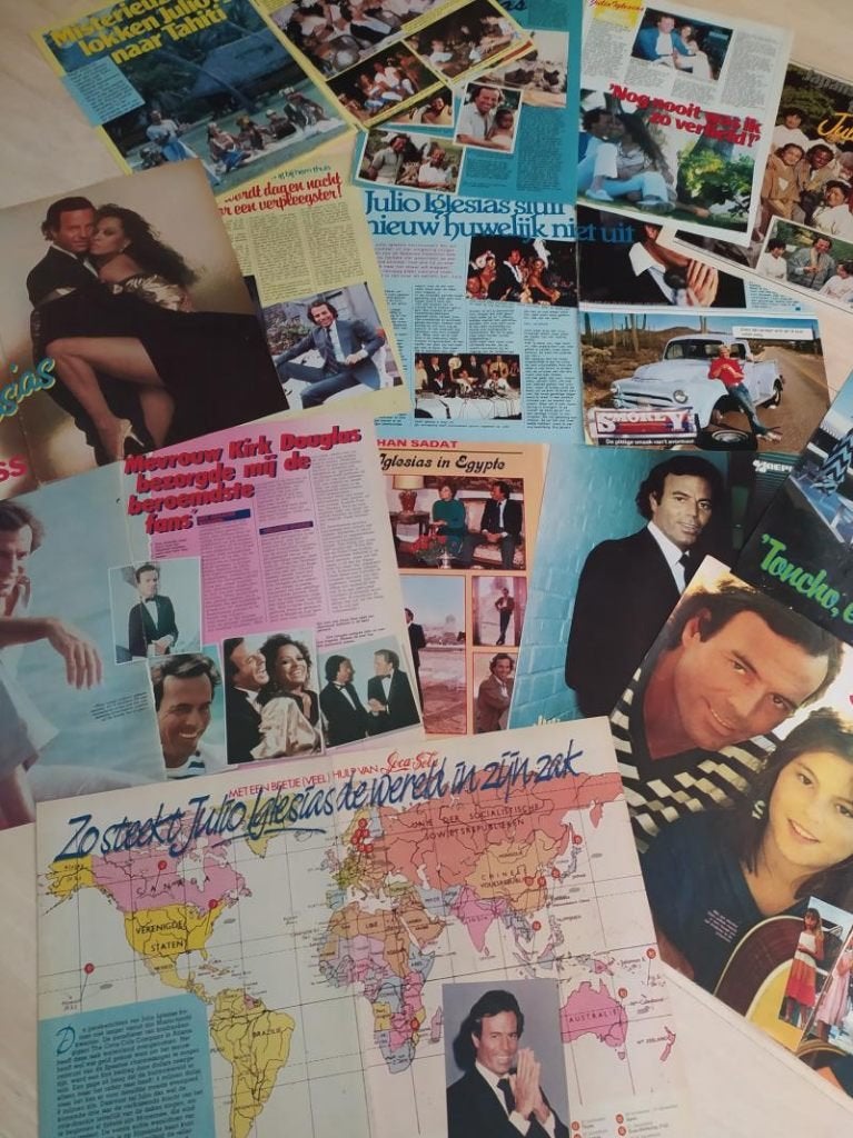 tijdschriftartikels Julio Iglesias, Verzamelen, Ophalen of Verzenden