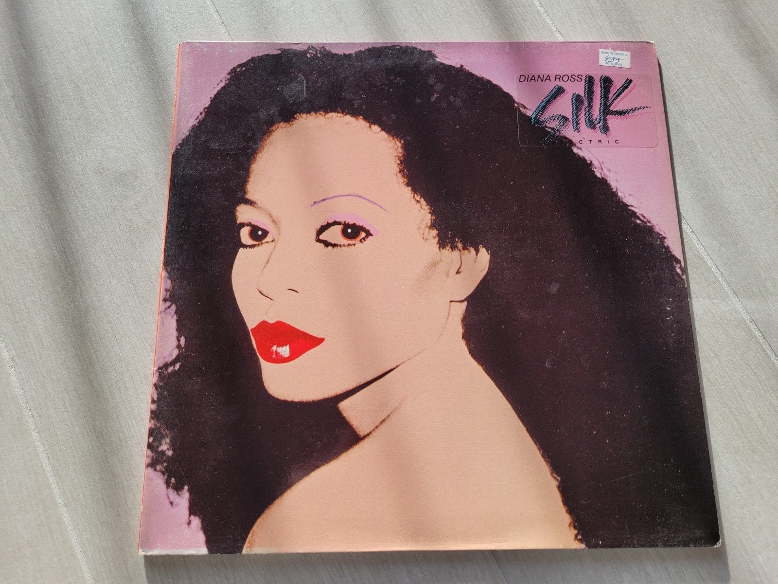 Vinyl Diana Ross - Silk, Ophalen of Verzenden, Gebruikt