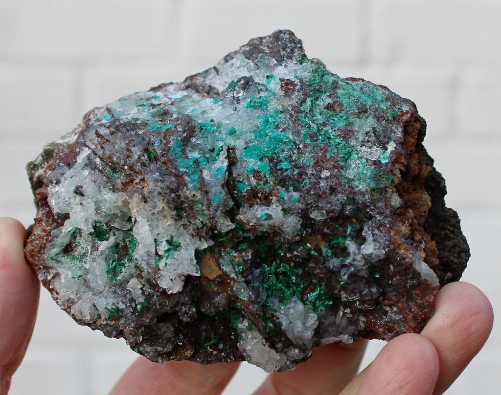 MALACHITE, QUARTZ et DIOPTAAS de KOLWEZI au CONGO, Enlèvement ou Envoi, Minéral