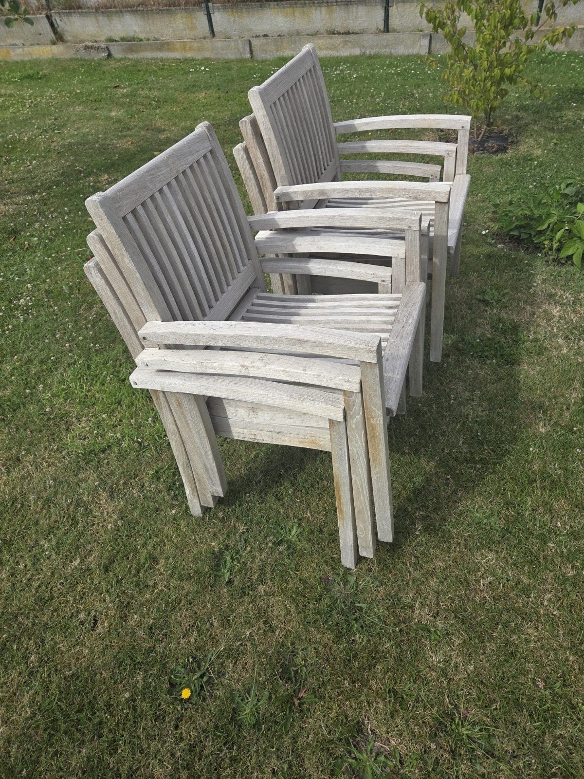 Royal Teak tuinstoelen - massief teak hout, Ophalen, Hout