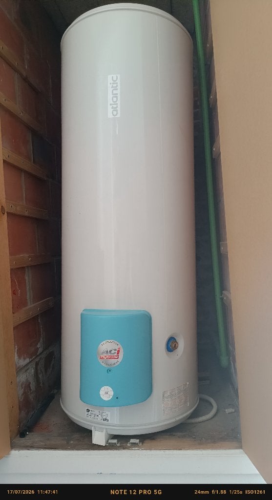 Chauffe-eau électrique atlantic 200L Résistance Stéatite, Services & Professionnels, Plombiers & Installateurs