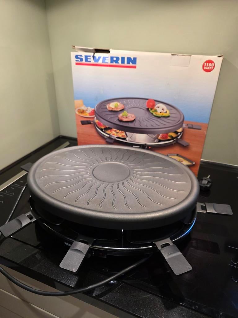 Raclettegrill, Elektronische apparatuur, Ophalen of Verzenden, Gebruikt, 8 personen of meer
