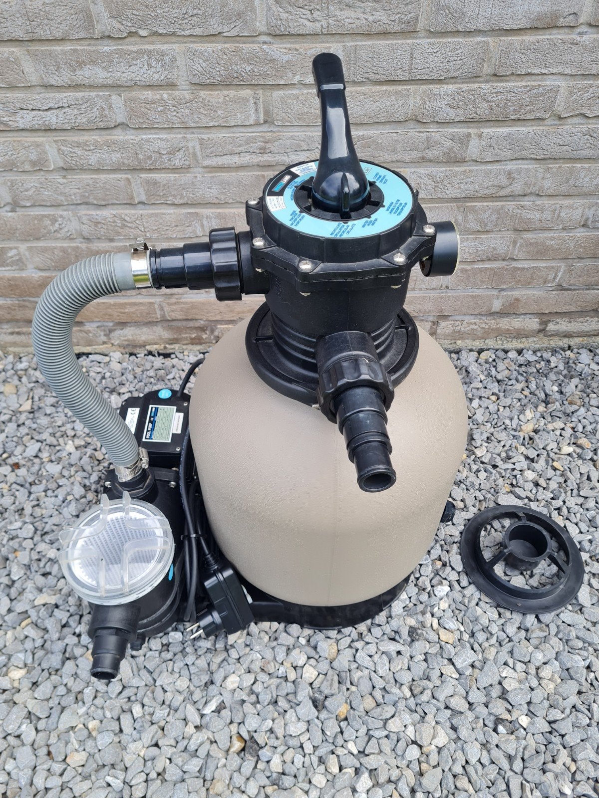 Zwembadpomp zandfilter, Ophalen, Gebruikt, Filter
