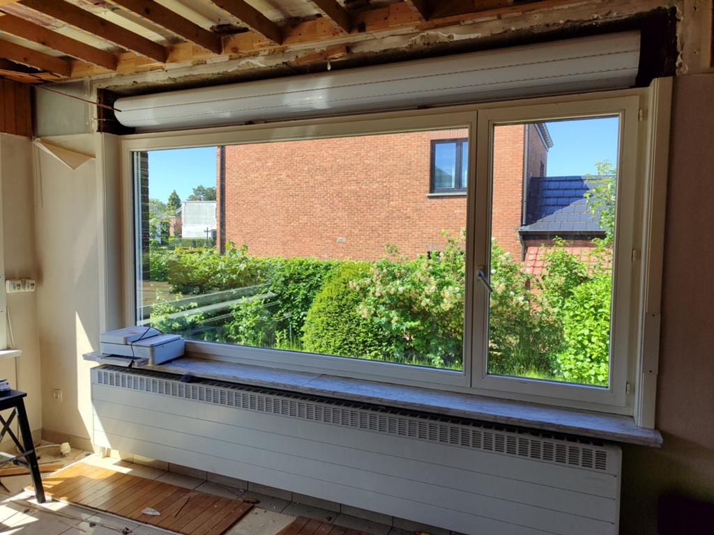 Raam, Doe-het-zelf en Bouw, Glas en Ramen, Ophalen, Gevelraam of Ruit, Gebruikt, 120 tot 160 cm