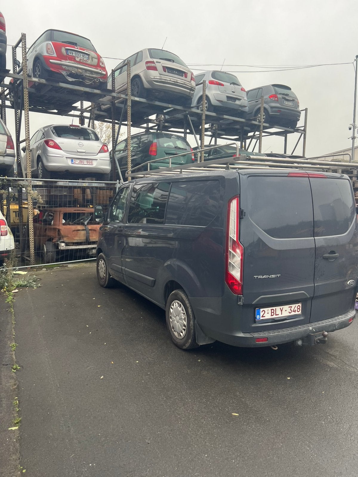 Ford transit custom voor export dubbelcabine, Auto's, Particulier, Te koop, Ford