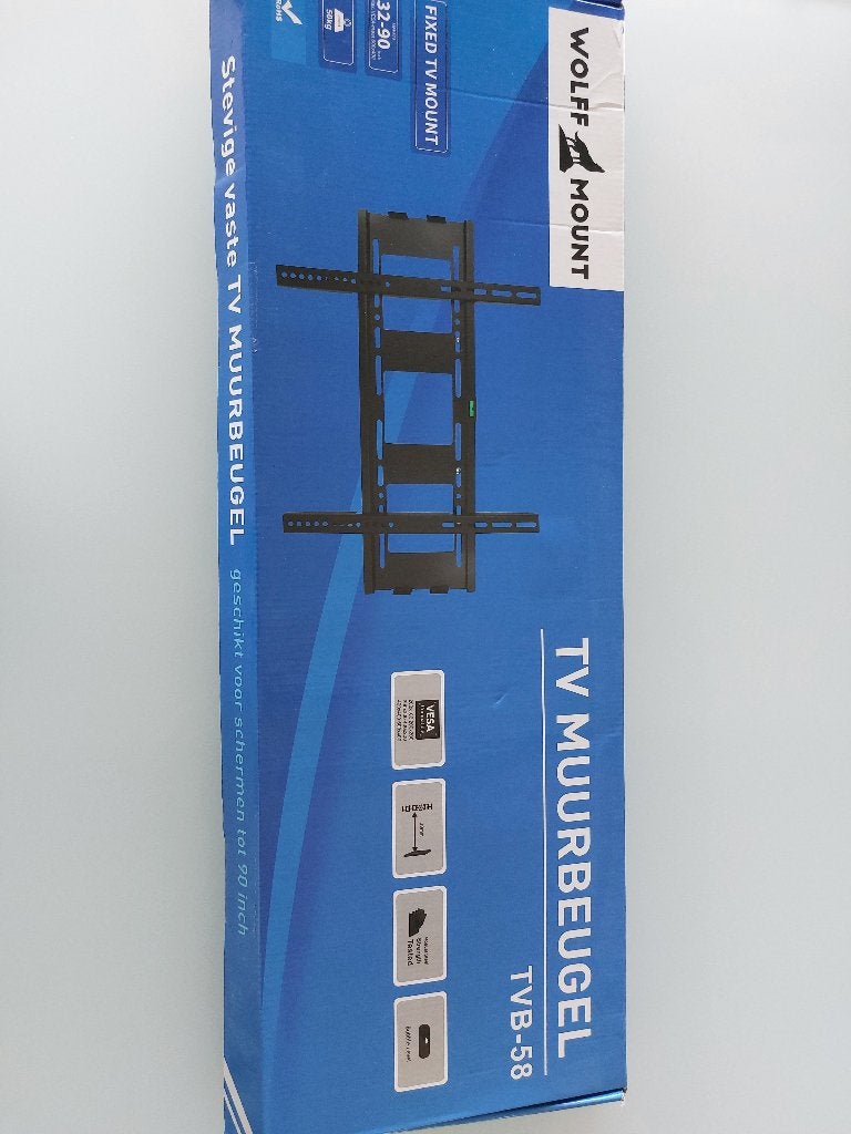 Tv muurbeugel, Audio, Tv en Foto, Televisiebeugels, Ophalen of Verzenden, Nieuw
