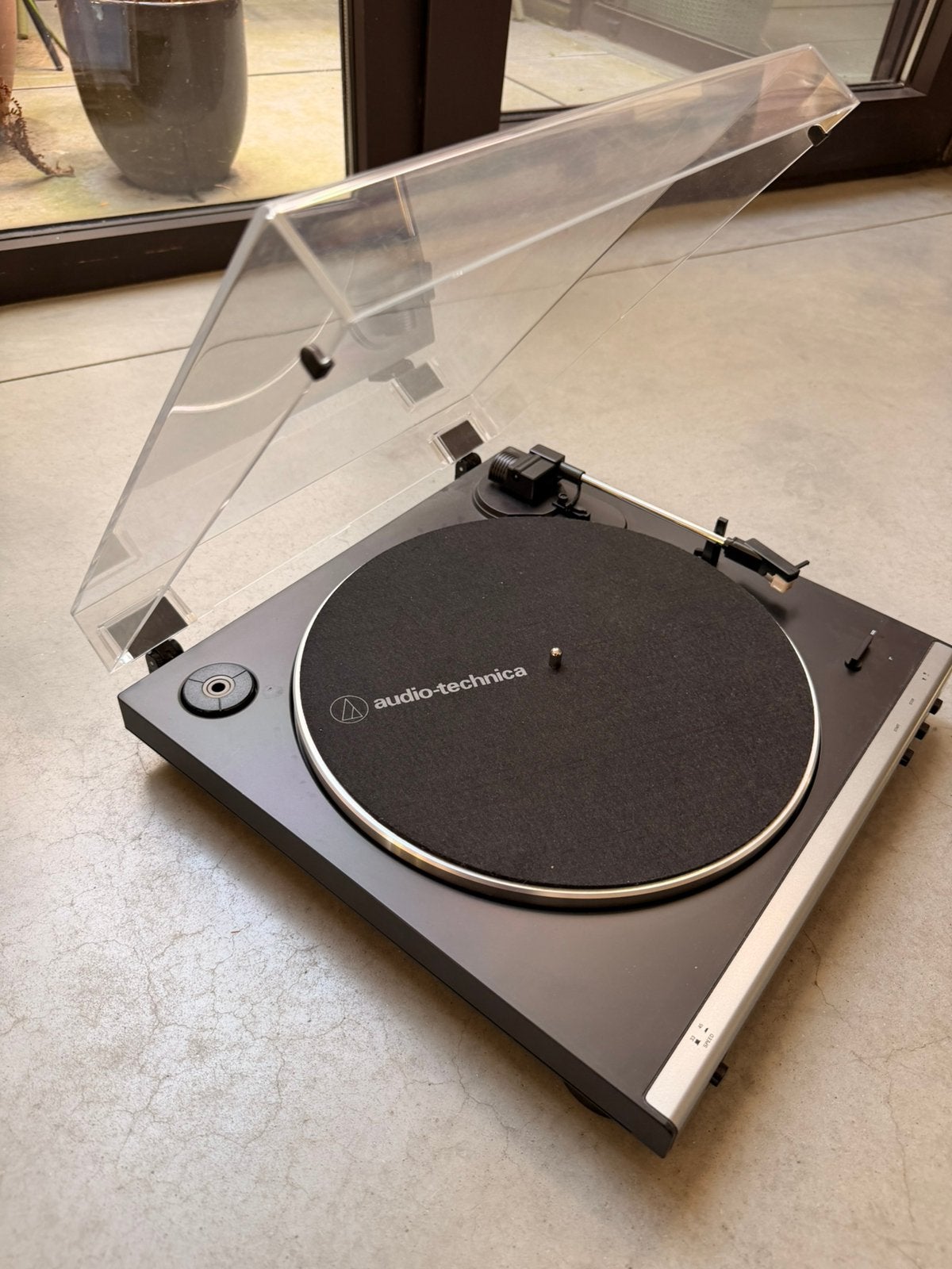 Audio Technica AT-LP60XUSB + extra naald, Autres marques, Tourne-disque, Enlèvement, Automatique