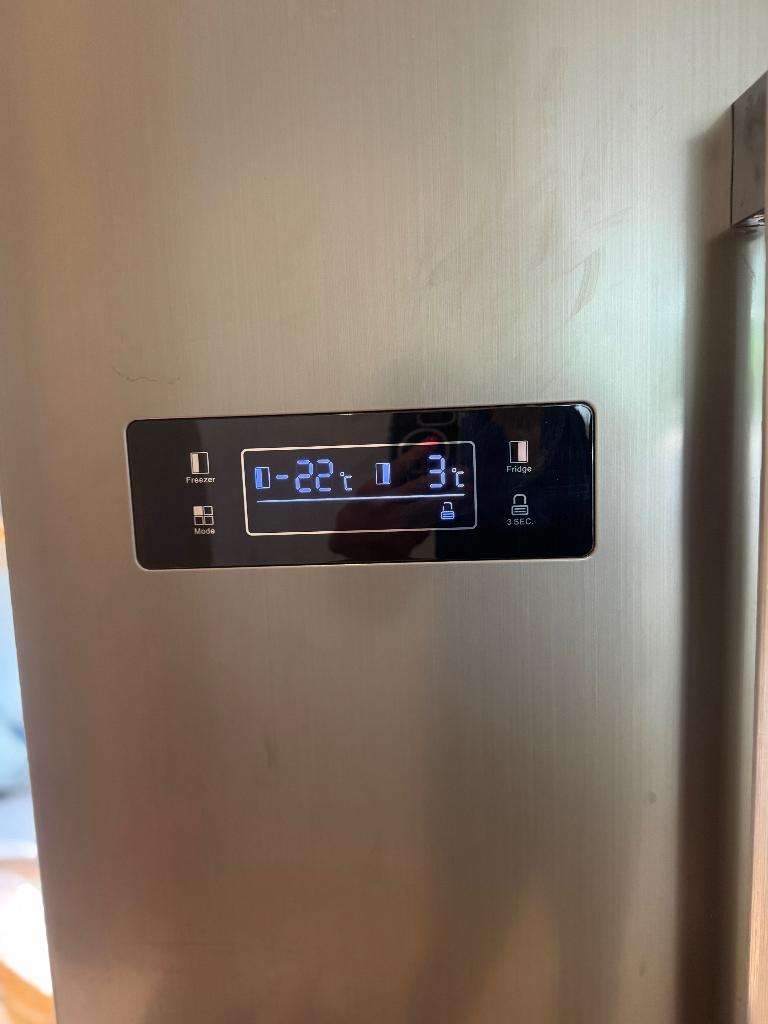 Frigo congélateur, Electroménager, Avec compartiment congélateur, 160 cm ou plus, Comme neuf, Enlèvement