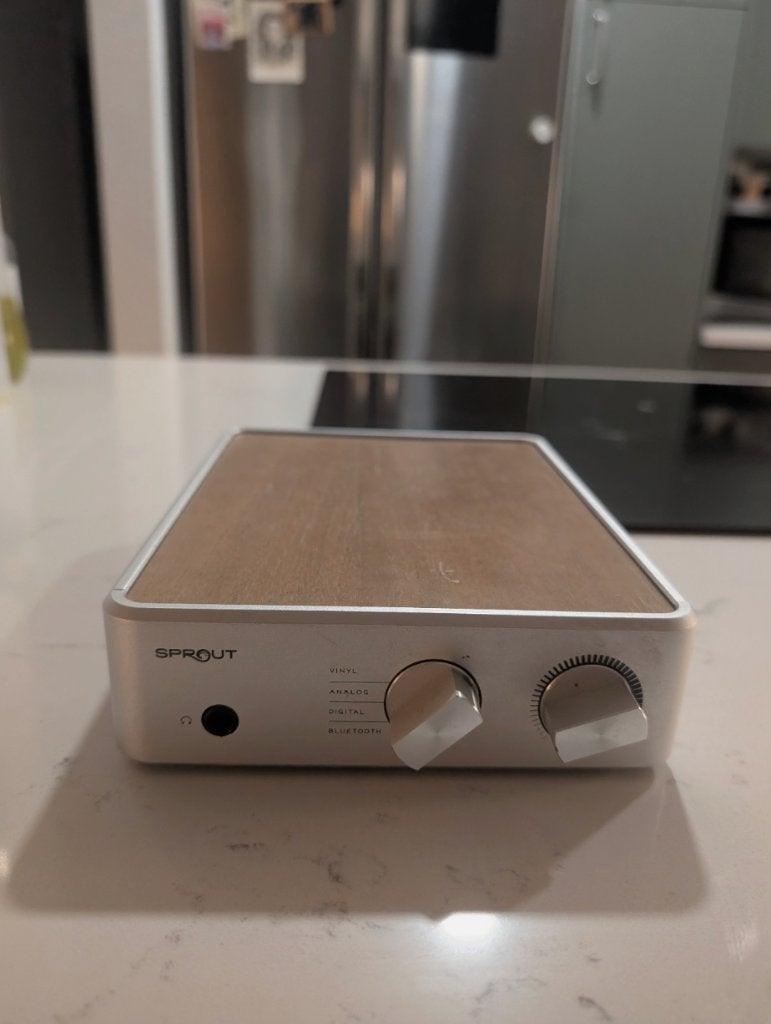 PS Audio Original Sprout geïntegreerde versterker – vinyl, Overige merken, Overige systemen, Ophalen of Verzenden, Zo goed als nieuw