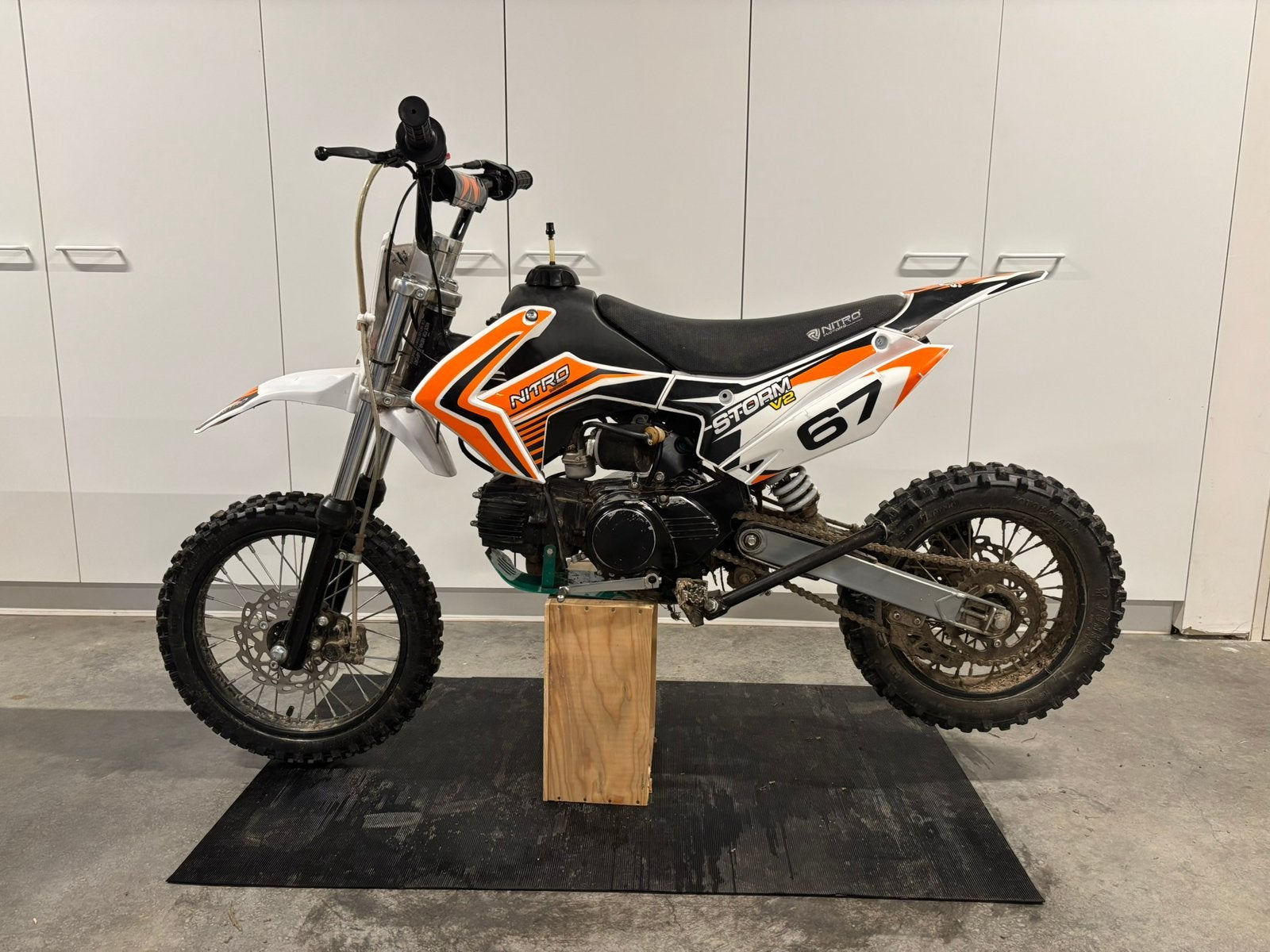 Mooie pitbike 125cc, Ophalen, Gebruikt, 125 cc, Pitbike