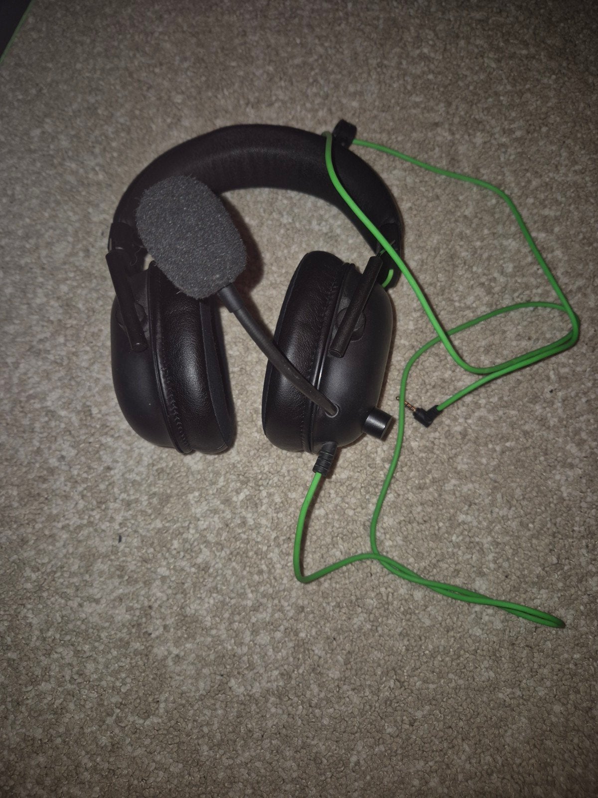 Razer gading koptelefoon., Computers en Software, Headsets, Ophalen, On-ear, Zo goed als nieuw, Razer