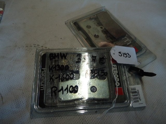 K1600GT 2011 - 2012 BMW Remblok D1-20843, Motos