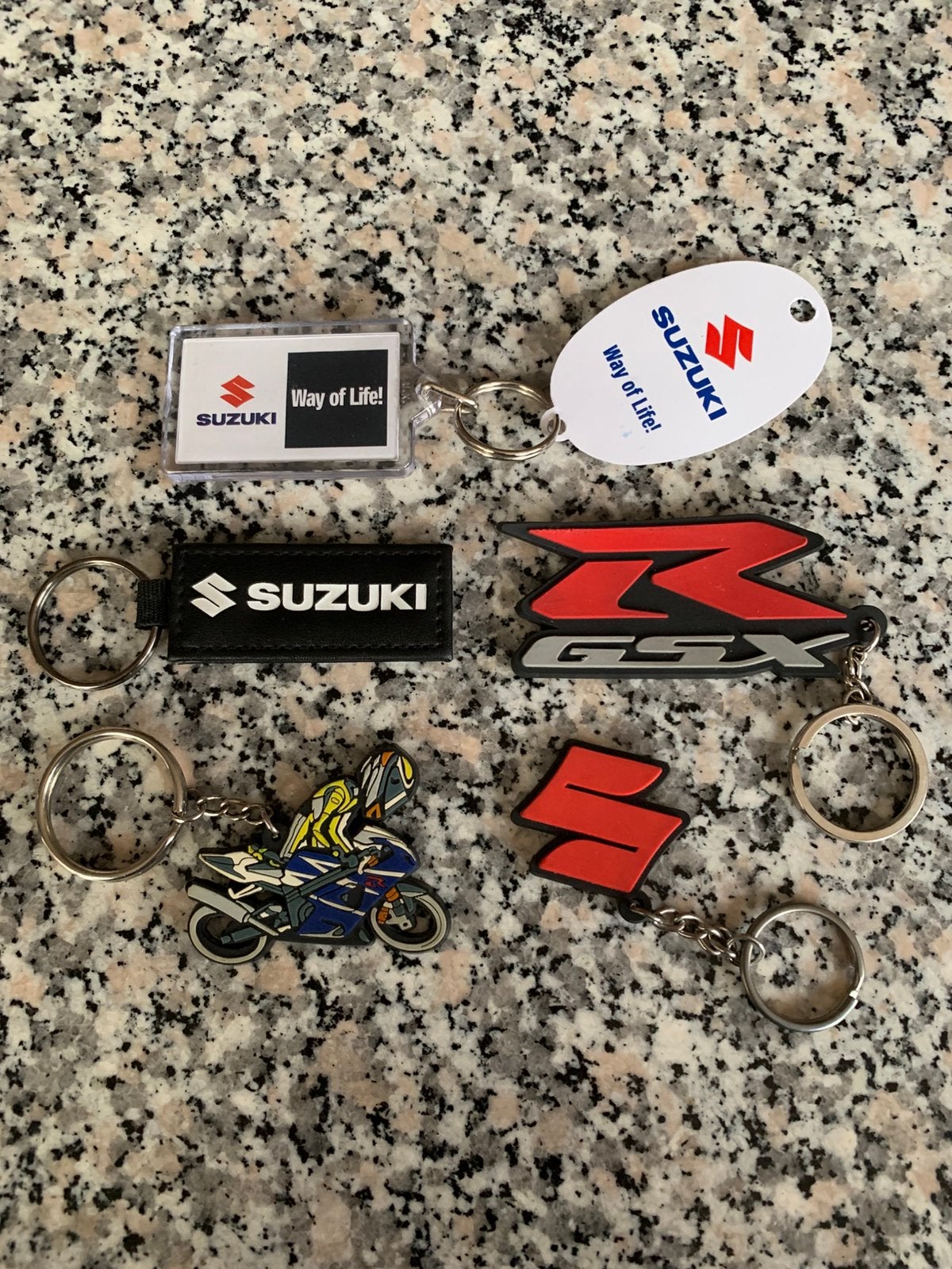 Suzuki GSX R sleutelhangers, Collections, Porte-clés, Enlèvement ou Envoi