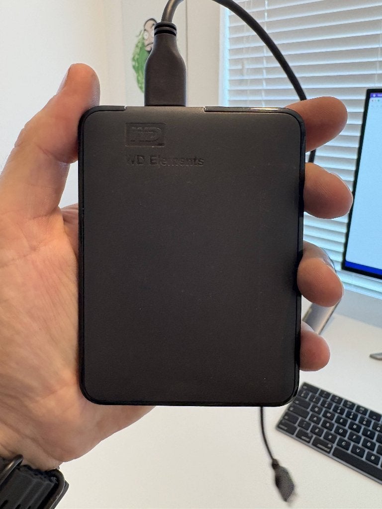 Externe harde schrijf WD Elements 2 TB gezond, Computers en Software, Ophalen, 2TB, HDD, Western Digital (WD)