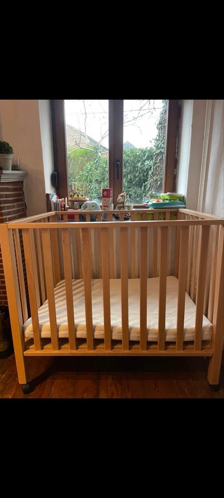 Parc en bois sur roulettes, Enfants & Bébés, Parcs, Enlèvement, Roulettes