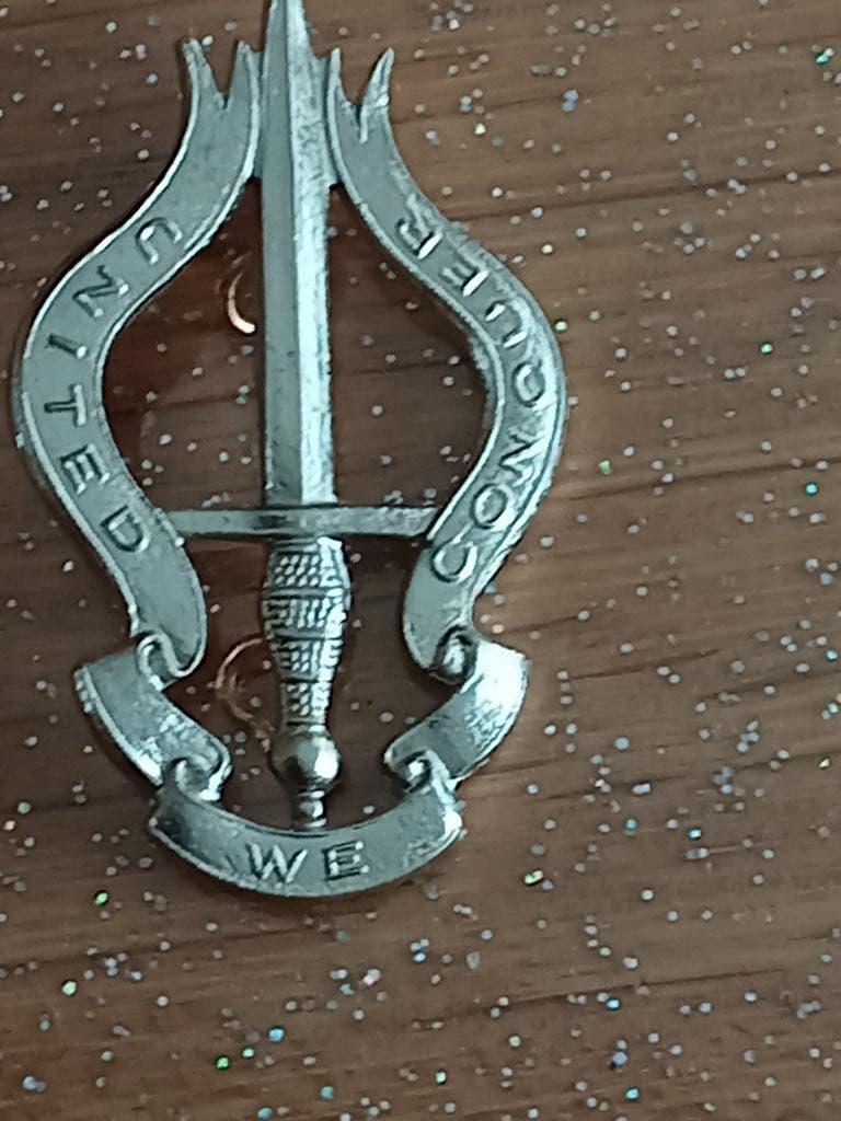 Insigne d'officier para commando, Collections, Envoi