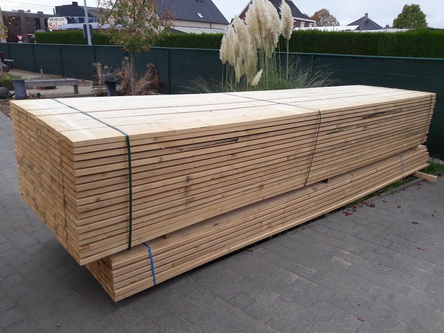 Steigerhout 2m/2,5m/3m/5m, Doe-het-zelf en Bouw, Hout en Planken, Ophalen, Steigerhout, Plank