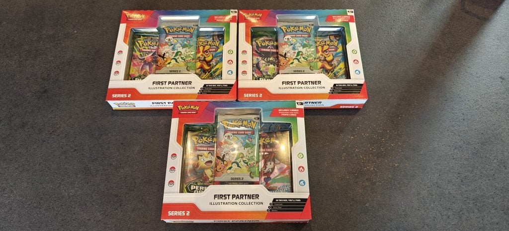 Pokemon First Partner Series 2, Ophalen of Verzenden, Nieuw, Overige typen, Foil
