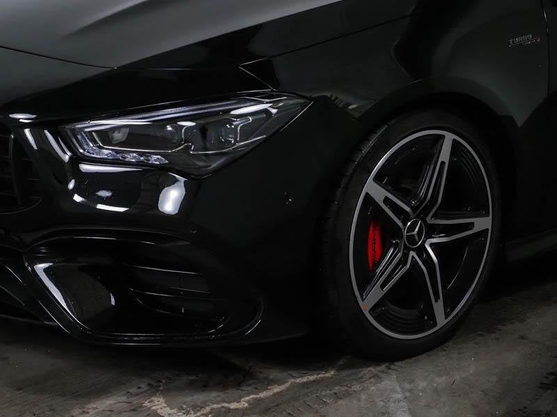 Mercedes-Benz CLA-Klasse 45 S 4MATIC+ Shooting Brake AMG Lin, Auto's, Automaat, CLA, Stof, Gebruikt