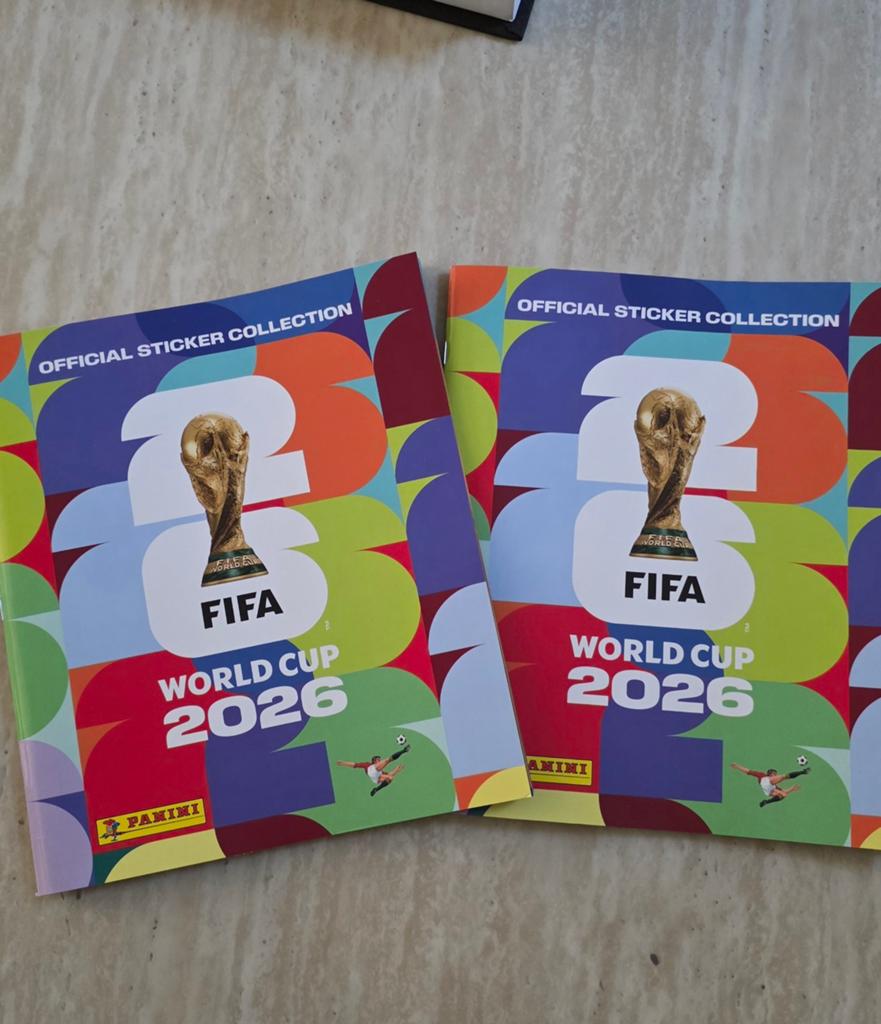 Album panini World cup 2026, Enlèvement