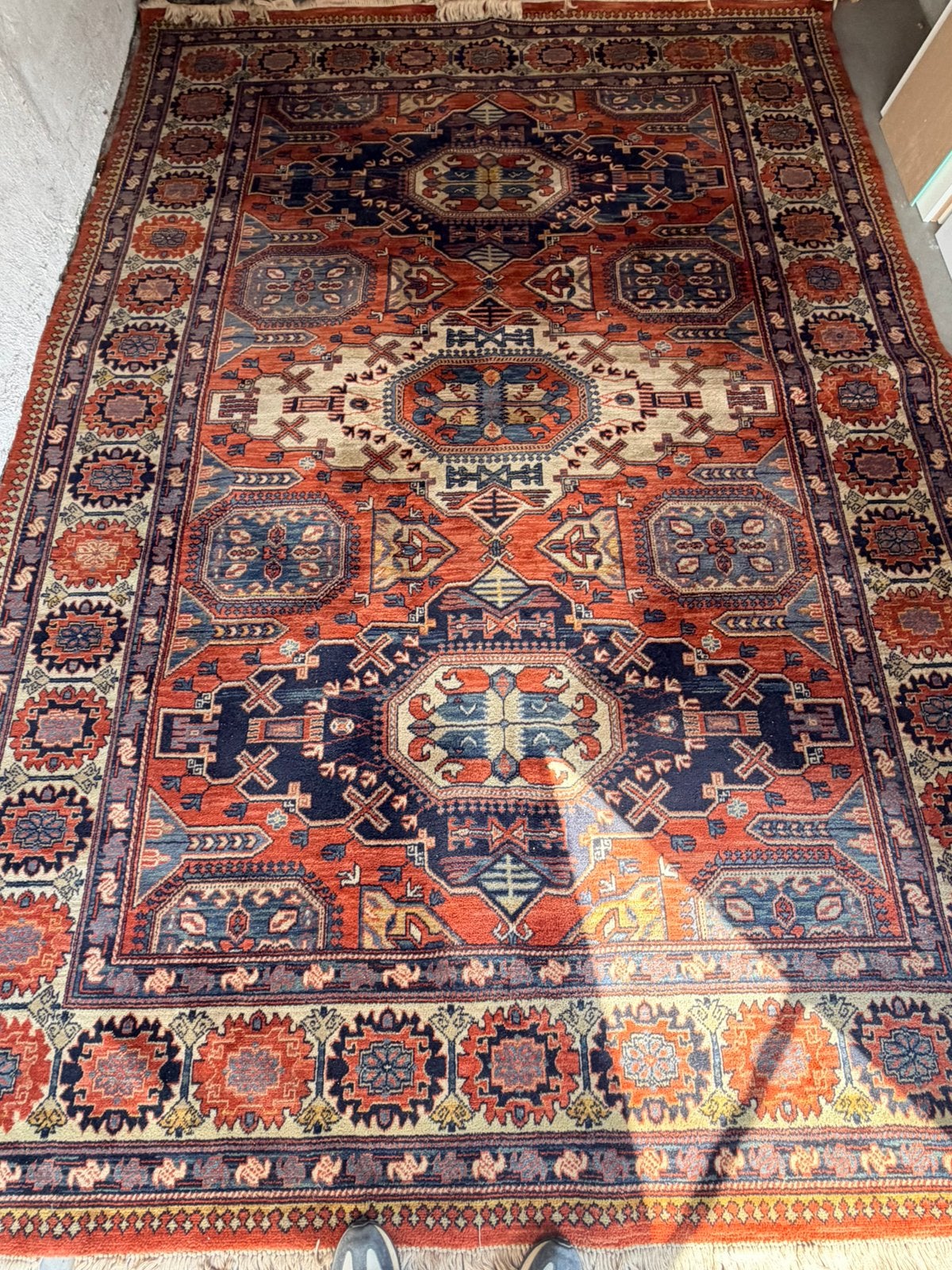 Tapis Louis De Poortere 3,5 x 2,4 m, Enlèvement, Comme neuf