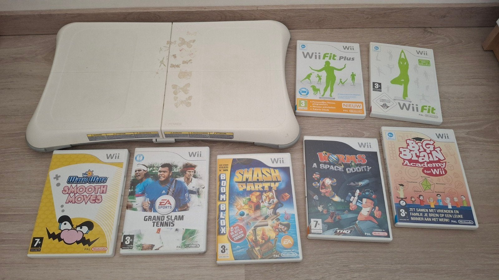Wii Balance Board + 6 Wii-spellen, Enlèvement