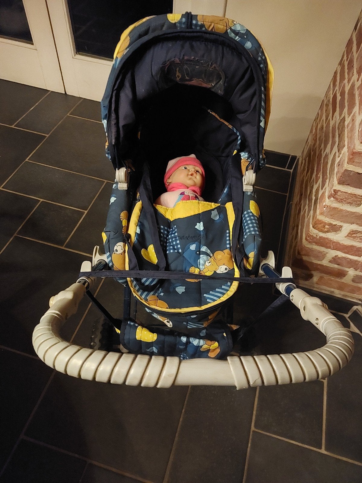 poppenwagen met pop en toebehoren, Kinderen en Baby's, Ophalen, Gebruikt