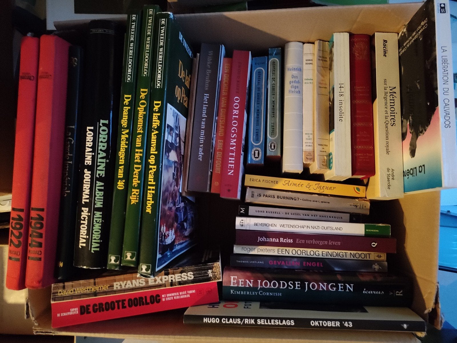 collectie van 39 oorlogsboeken, Ophalen of Verzenden, Tweede Wereldoorlog