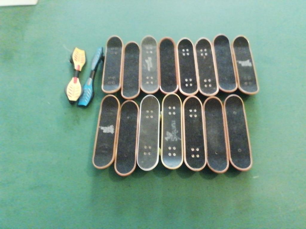 Tech deck ramp en skates, Ophalen, Gebruikt