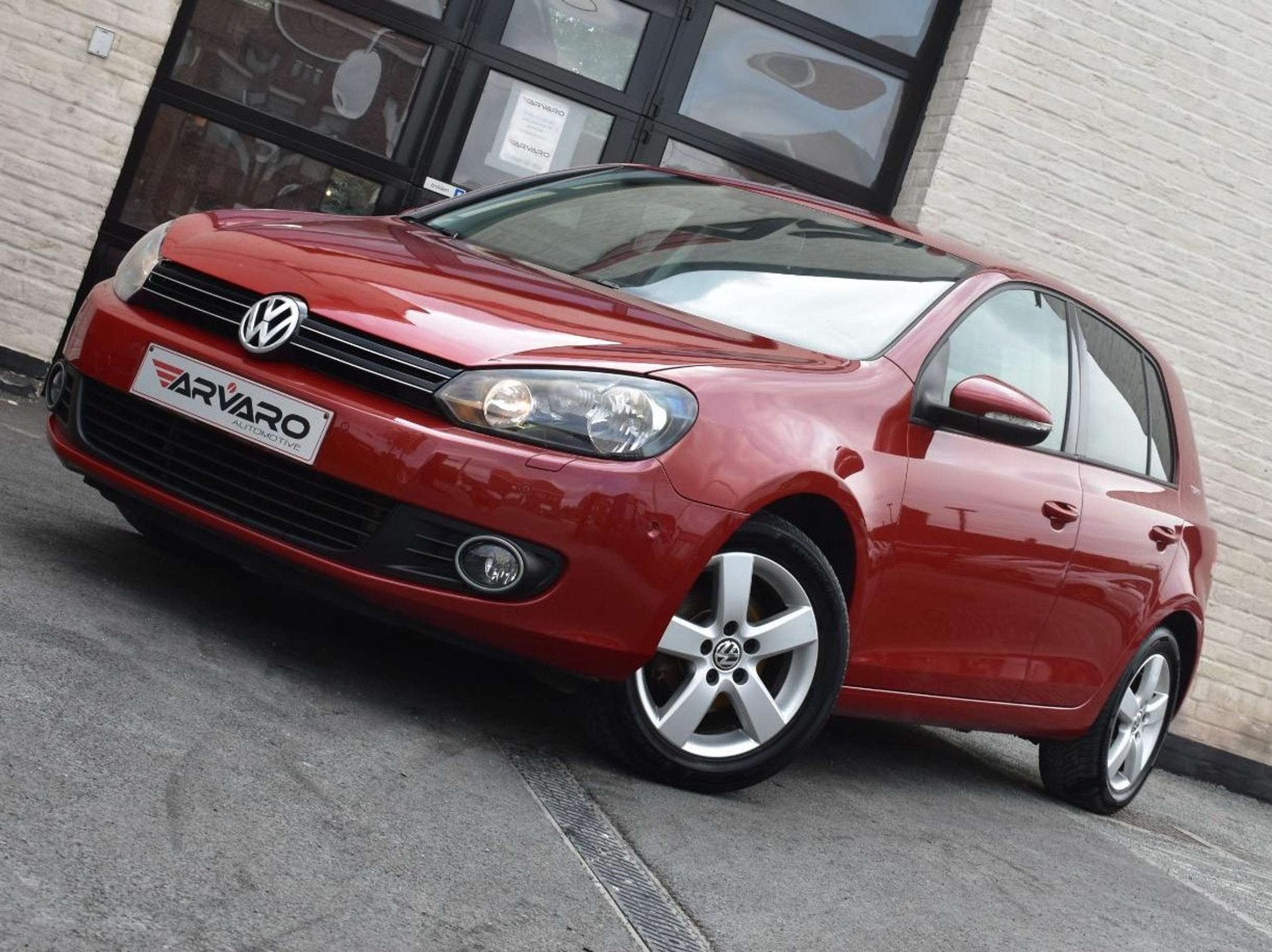 Volkswagen Golf 1.4i Team / Cruise / PDC / Verw Zetels / Top, Autos, Rouge, Achat, 149 g/km, Boîte manuelle