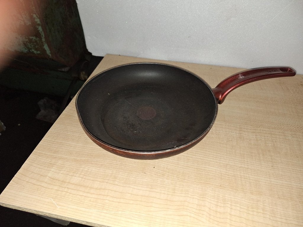 koekenpan, Huis en Inrichting, Keuken | Potten en Pannen, Ophalen of Verzenden, Gebruikt, Koekenpan of Braadpan