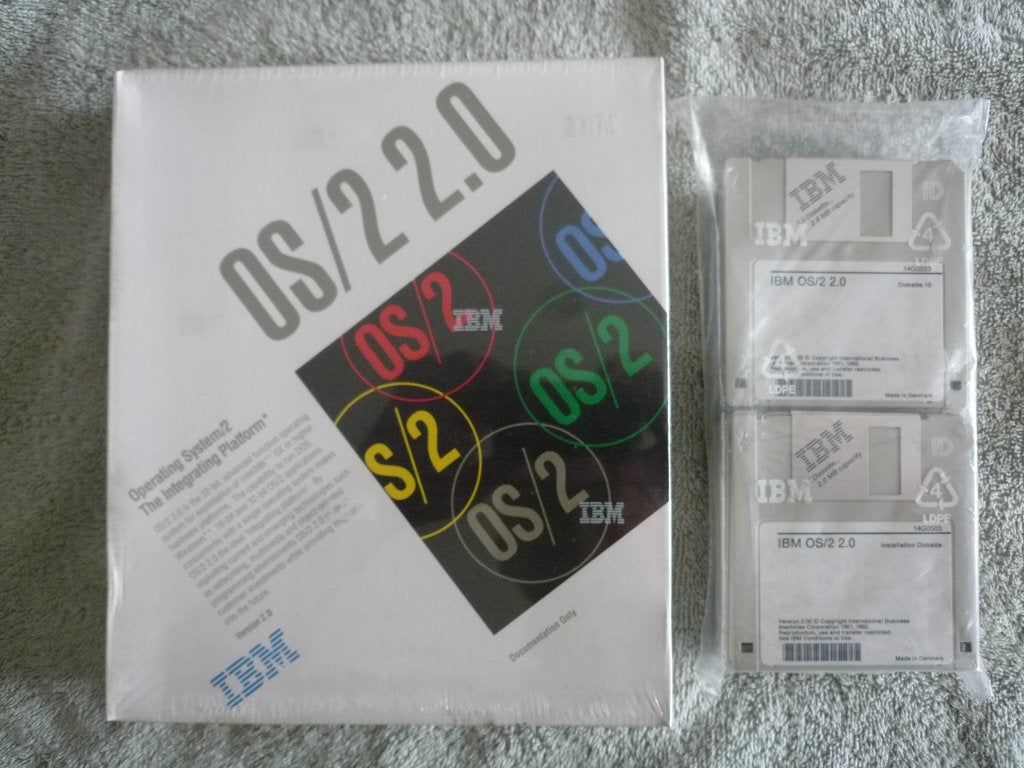 IBM OS/2 ver 2.0 - NEUF - Encore emballé sous blister, Enlèvement ou Envoi, IBM