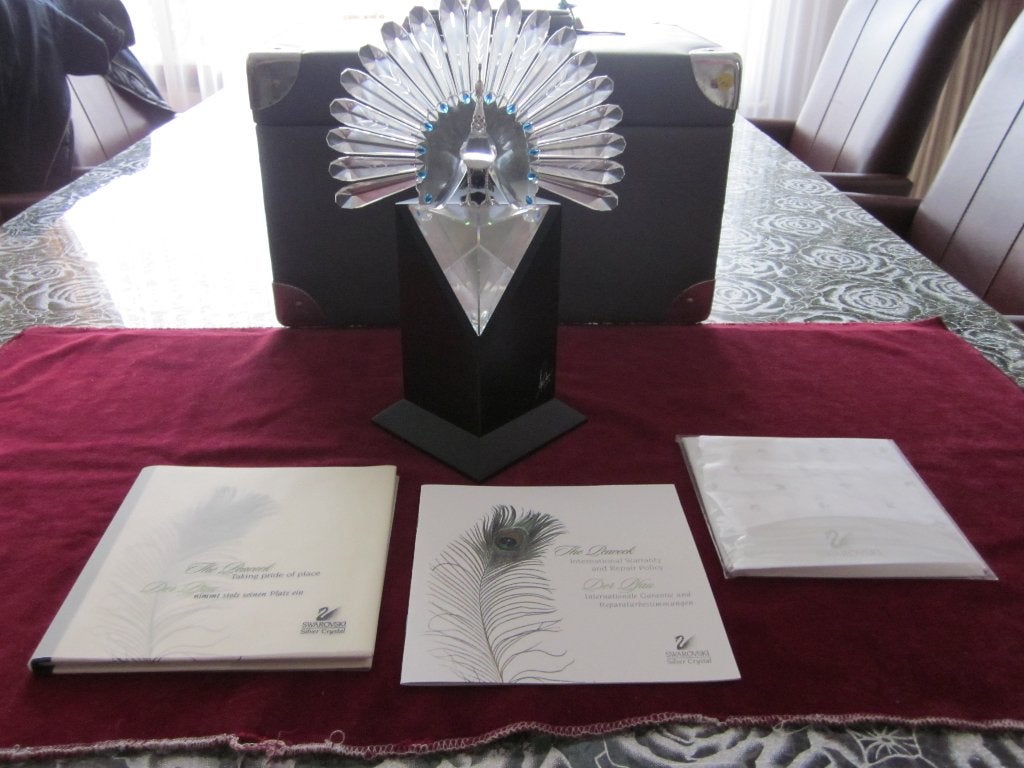 SWAROVSKI PRONKSTUK-PRESTIGE DE PAUW TE KOOP, Ophalen of Verzenden, Zo goed als nieuw, Figuurtje