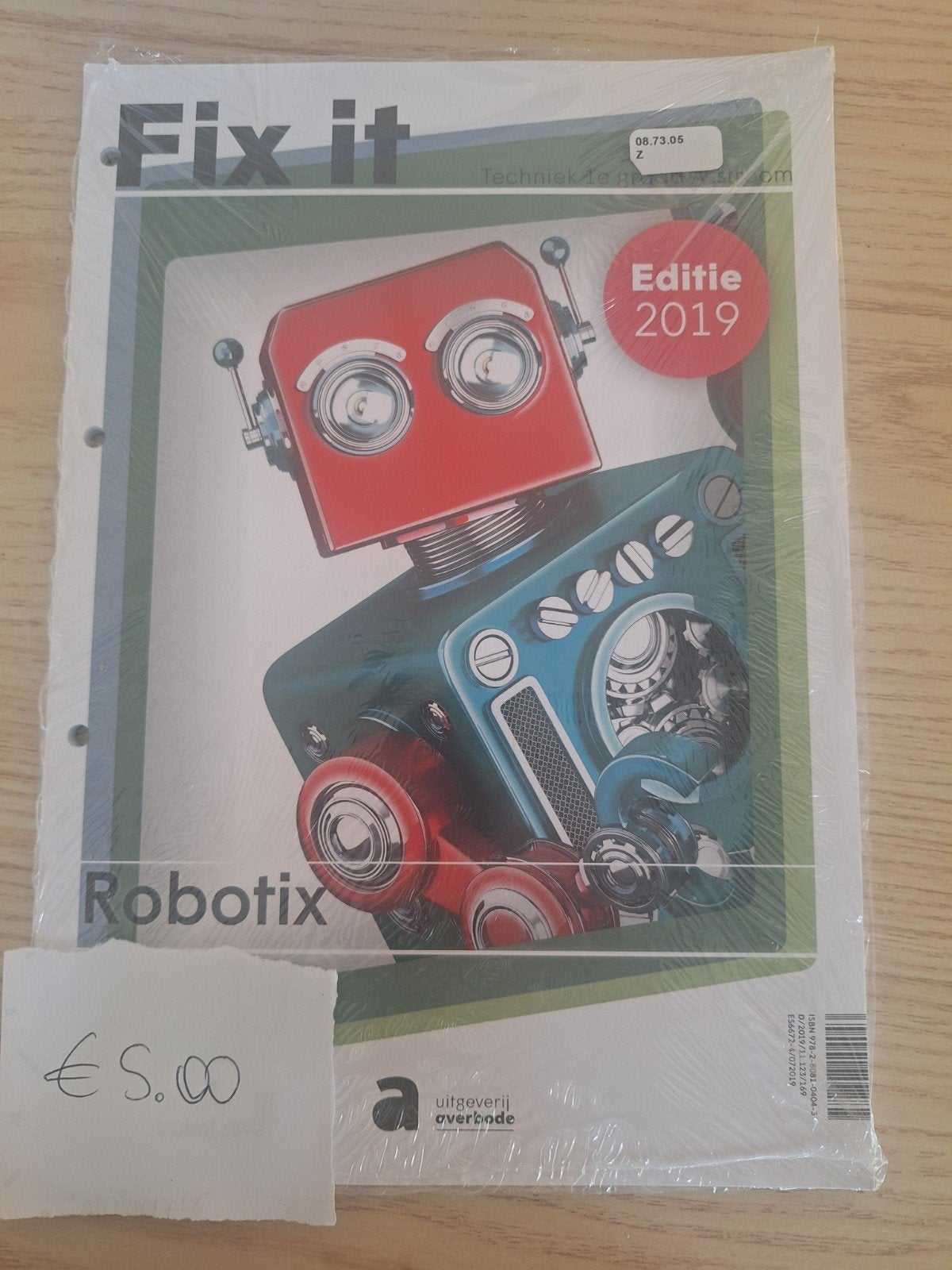 Fix it robotix, Boeken, Schoolboeken, Ophalen