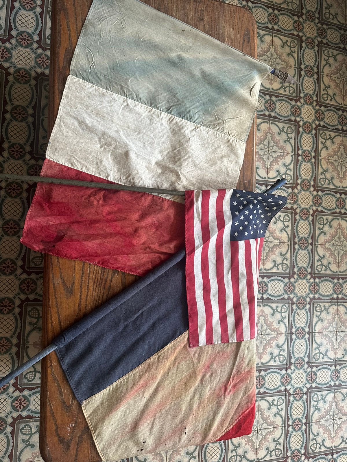 Drapeaux, Diversen, Vlaggen en Wimpels, Ophalen, Gebruikt
