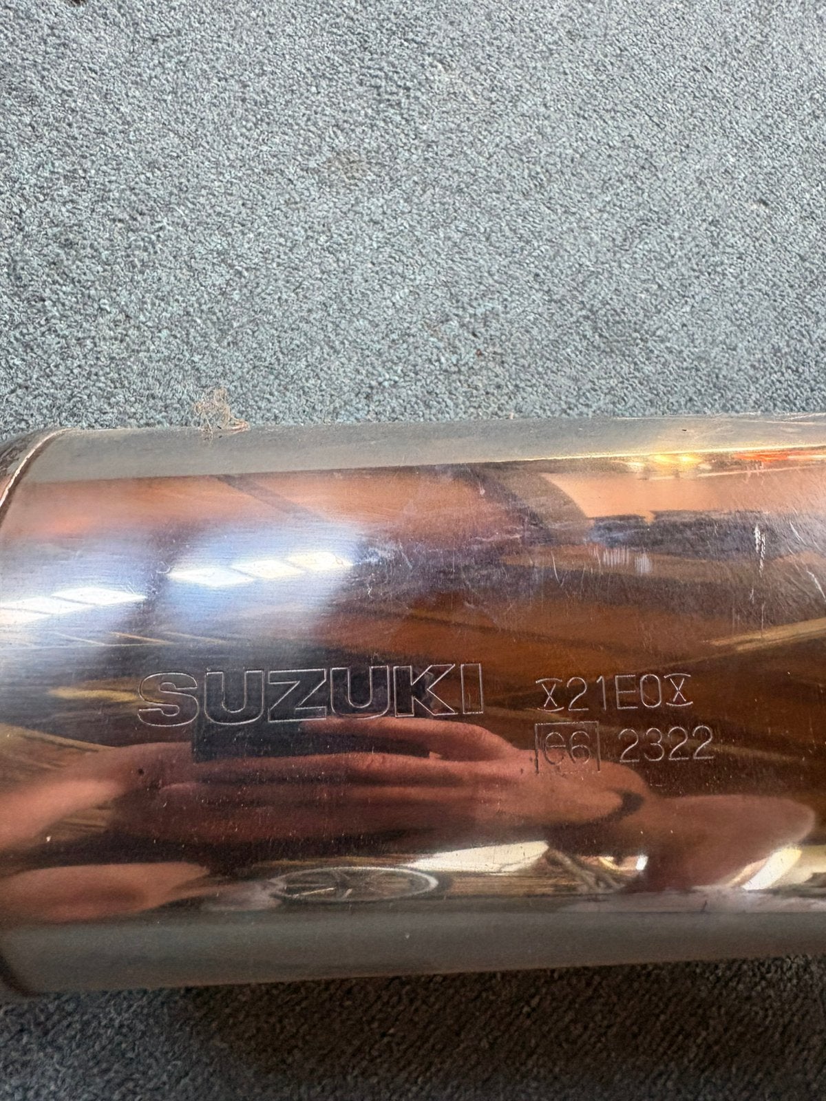 Uitlaat Suzuki x21E0x G6 2322, Motoren, Ophalen
