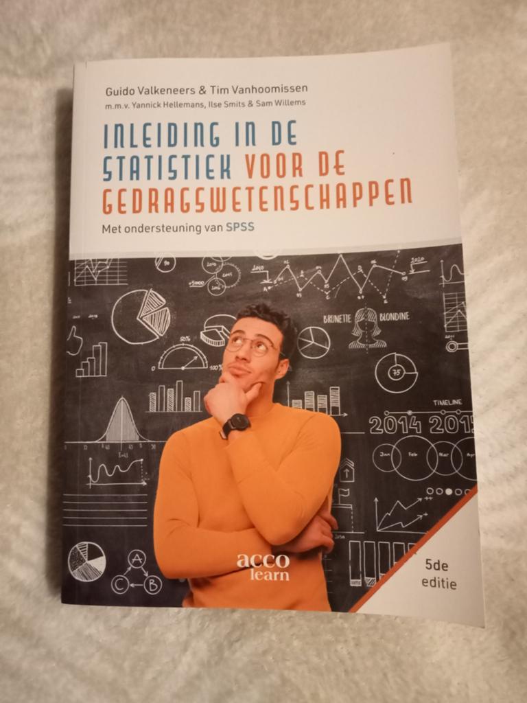Inleiding in de statistiek voor gedragswetenschappen (5e E), Ophalen of Verzenden, Gelezen